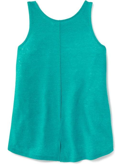 View large product image 2 of 2. Graphic High-Neck Swing Tank for Girls