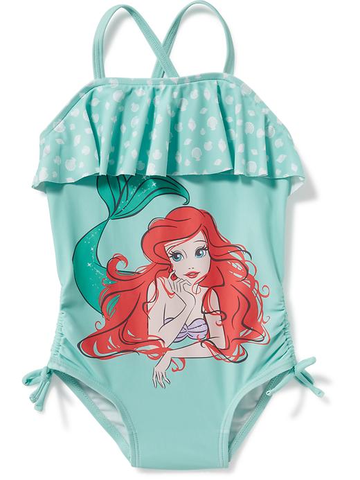 View large product image 1 of 1. Disney&#169 Ariel Swimsuit for Toddler