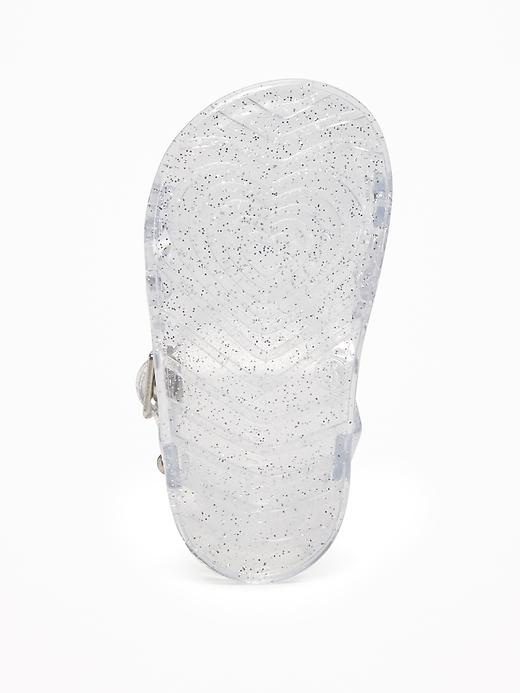 Image number 4 showing, Glitter-Jelly Sandals for Baby