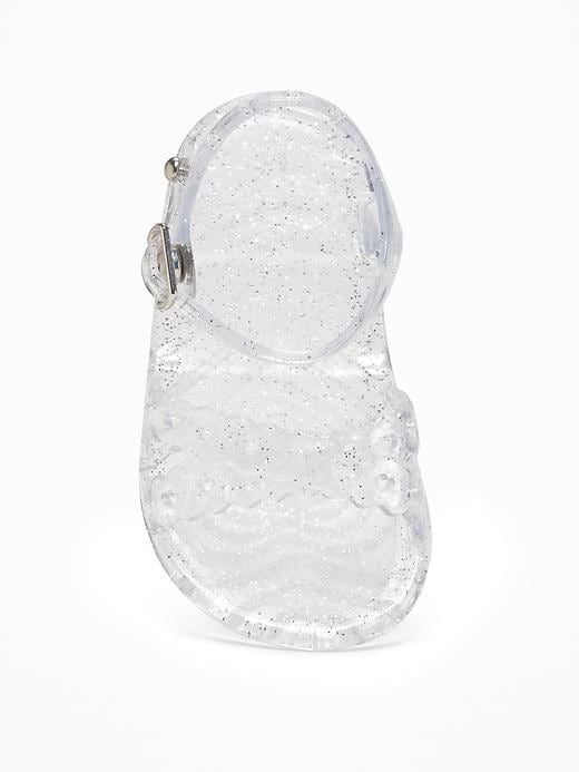Image number 2 showing, Glitter-Jelly Sandals for Baby