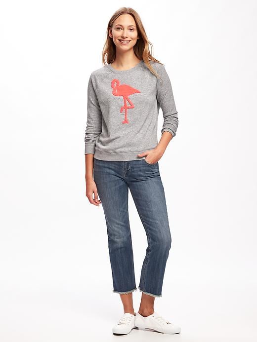 Image number 3 showing, Relaxed Vintage Sweatshirt for Women