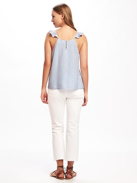 Image number 2 showing, Relaxed Flutter-Sleeve Cami for Women