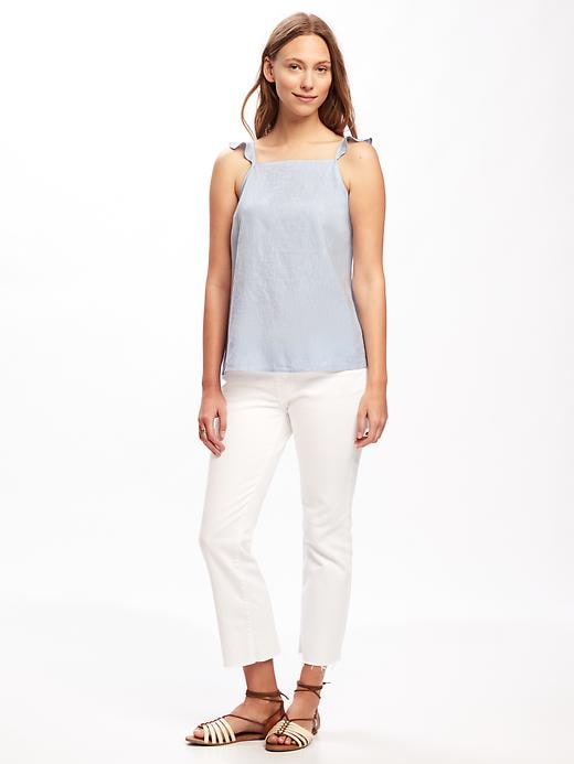 Image number 3 showing, Relaxed Flutter-Sleeve Cami for Women