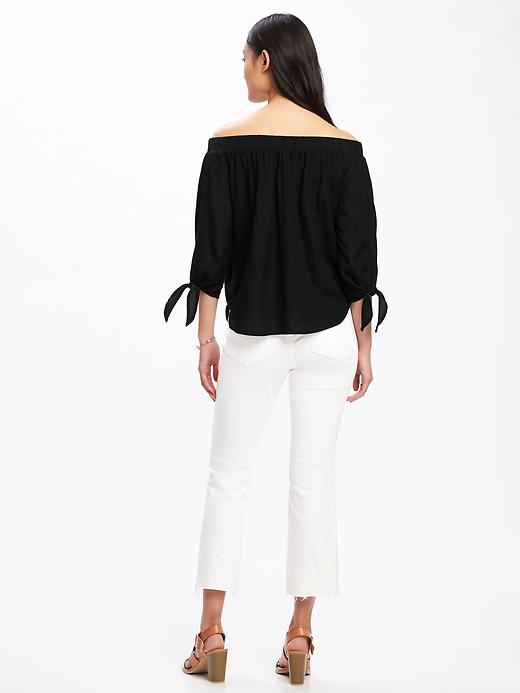 Image number 2 showing, Relaxed Off-the-Shoulder Top for Women