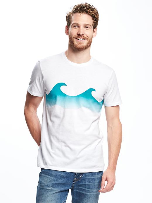 View large product image 1 of 1. Surf-Graphic Tee for Men