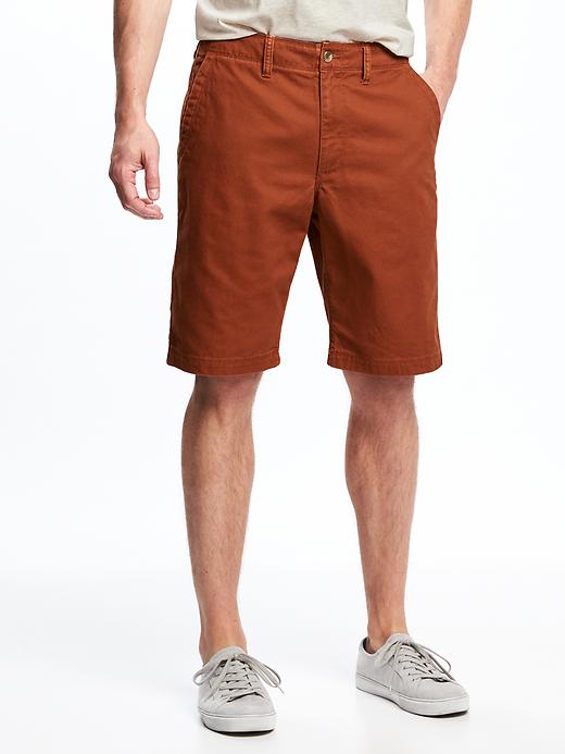 View large product image 1 of 1. Broken-In Khaki Shorts for Men (10")