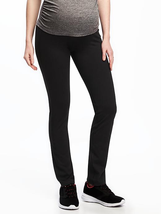 View large product image 1 of 3. Maternity Full-Panel Compression Pants