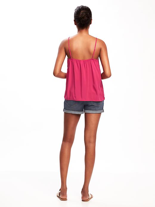 Image number 2 showing, Pintuck Cami Swing Tank for Women