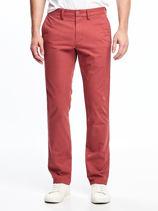 View large product image 1 of 1. Slim Ultimate Built-In Flex Lightweight Khakis for Men