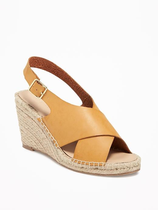 View large product image 1 of 1. Cross-Strap Espadrilles for Women