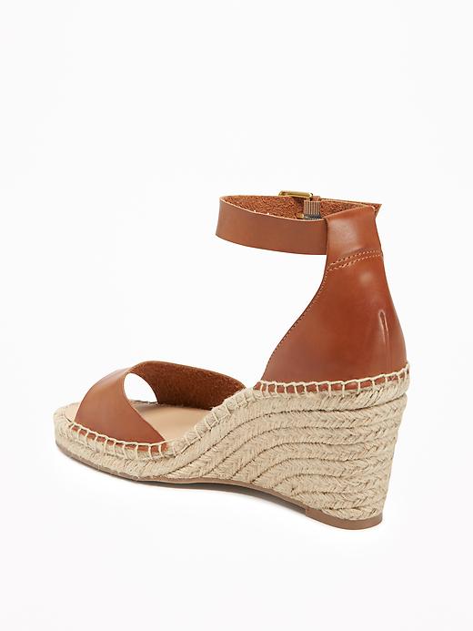 Image number 4 showing, Ankle-Strap Peep-Toe Espadrilles for Women