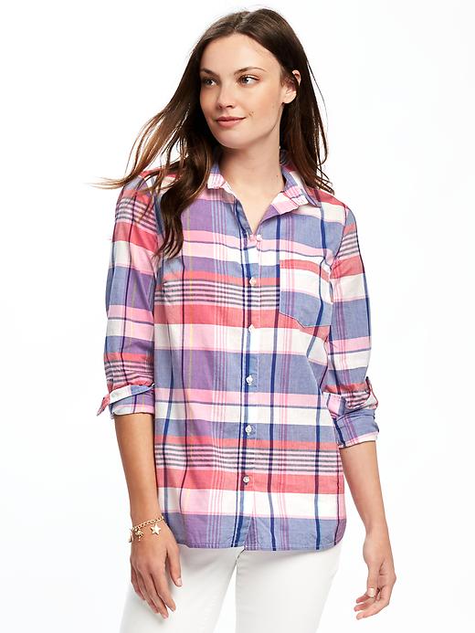 View large product image 1 of 1. Classic Pocket Shirt for Women