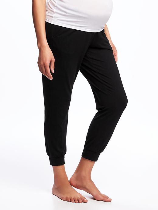 View large product image 1 of 1. Maternity Cropped Lounge Pants