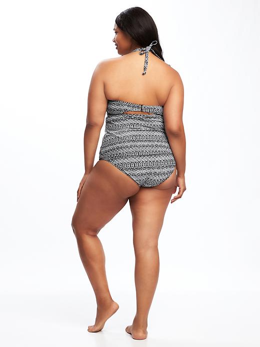 Image number 2 showing, Plus-Size Twist-Front Underwire Tankini Top