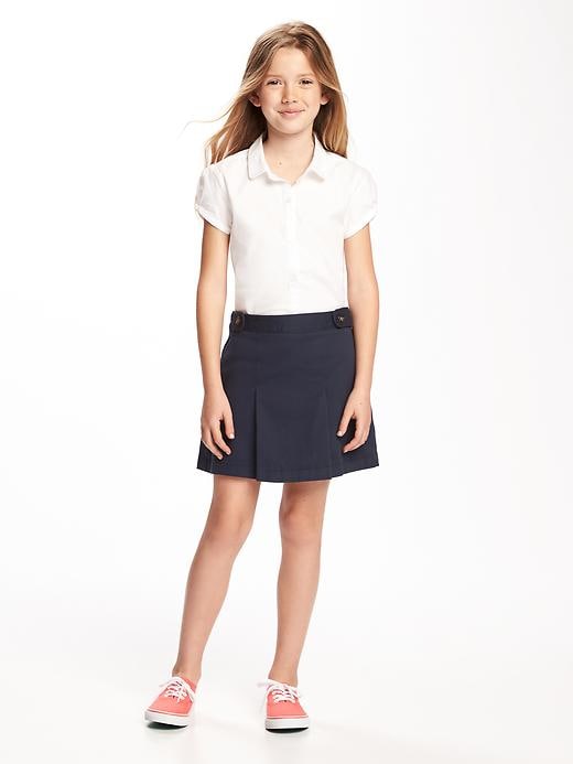 View large product image 1 of 1. Uniform Skort for Girls