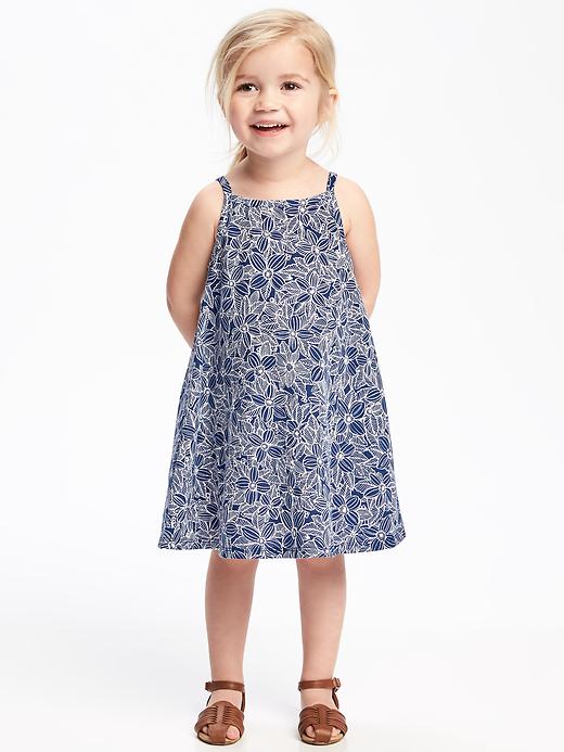 View large product image 1 of 1. Printed Cami Swing Dress for Toddler