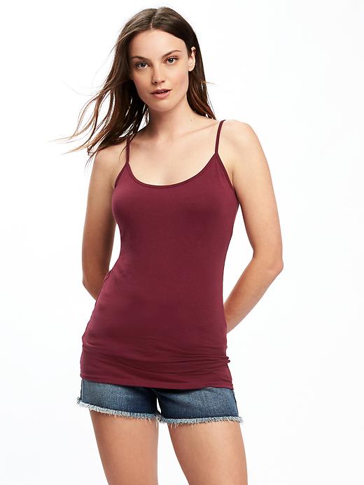 Image number 1 showing, First-Layer Fitted Cami Tunic for Women