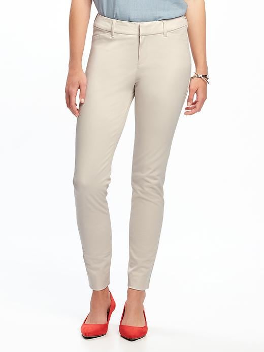 View large product image 1 of 3. Mid-Rise Pixie Skinny Pants for Women
