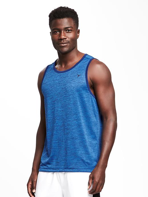 View large product image 1 of 1. Go-Dry Cool Performance Tank for Men