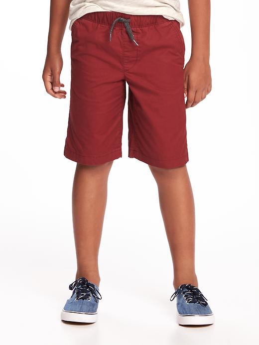 View large product image 1 of 1. Flat-Front Jogger Shorts For Boys