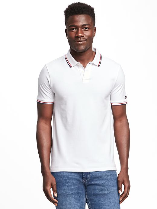 View large product image 1 of 1. Built-In Flex Pro Polo for Men