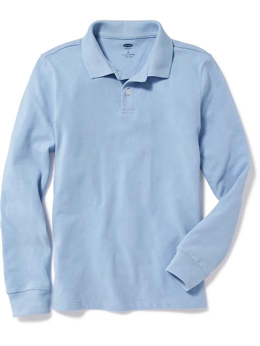 View large product image 1 of 1. Uniform Pique Polo for Boys