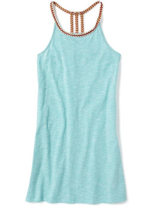 View large product image 1 of 2. Braided-Strap Shift Dress for Girls