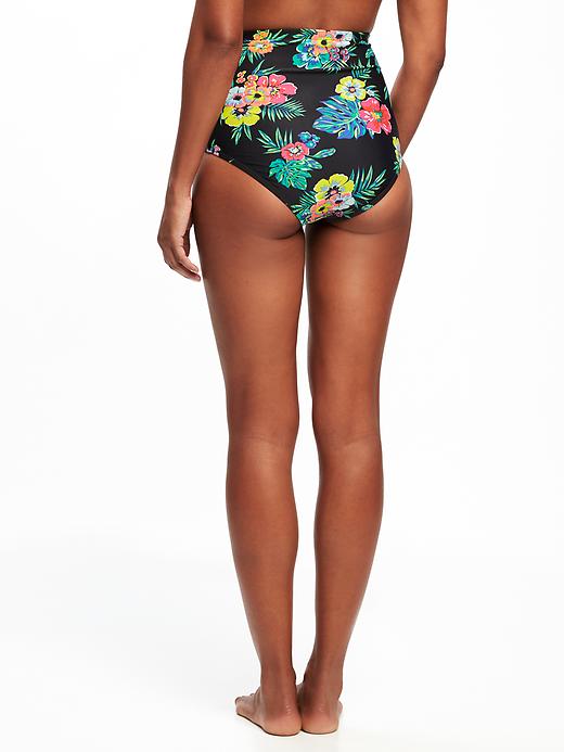 View large product image 2 of 3. High-Waisted Swim Bottoms for Women