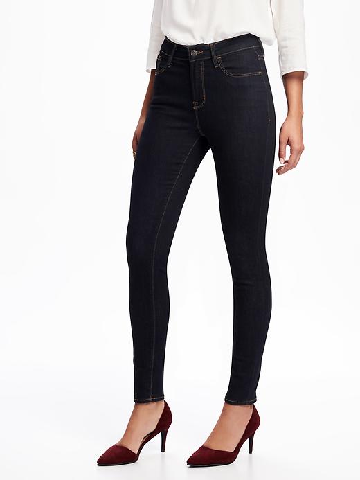 Image number 1 showing, High-Rise Rockstar Skinny Jeans for Women