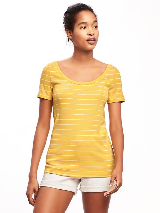 View large product image 1 of 1. Classic Semi-Fitted Tee for Women