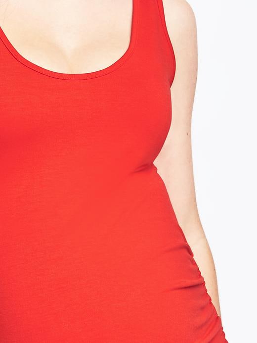 Image number 4 showing, Maternity Bodycon Jersey Tank Dress