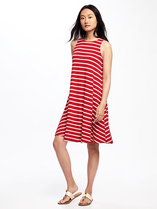 View large product image 1 of 1. Jersey Swing Dress for Women