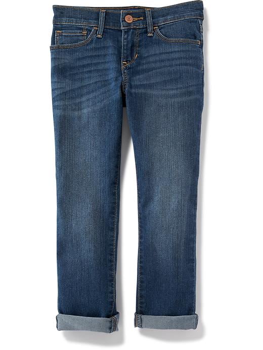 View large product image 1 of 1. Skinny Denim Capris for Girls