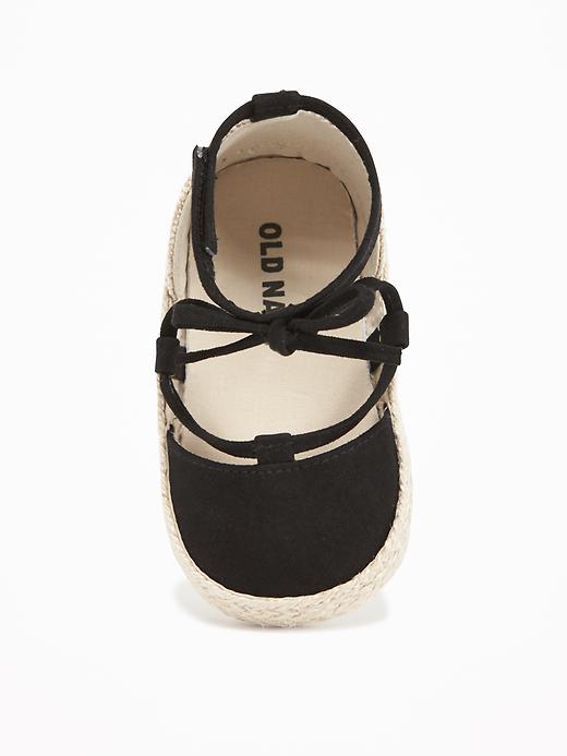 Image number 2 showing, Sueded Lace-Up Espadrilles for Baby