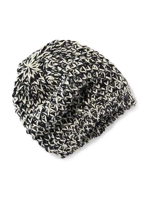 View large product image 2 of 2. Honeycomb-Knit Beanie for Women