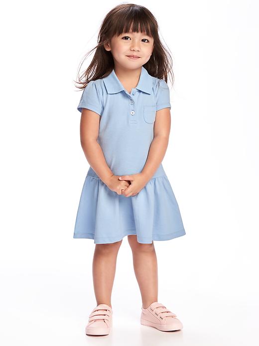 View large product image 1 of 1. Uniform Polo Dress for Toddler