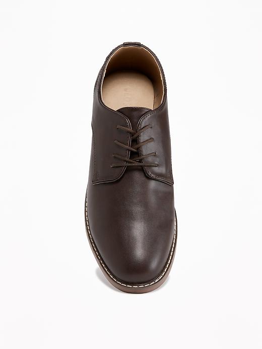 View large product image 2 of 3. Faux-Leather Oxford Shoes for Men