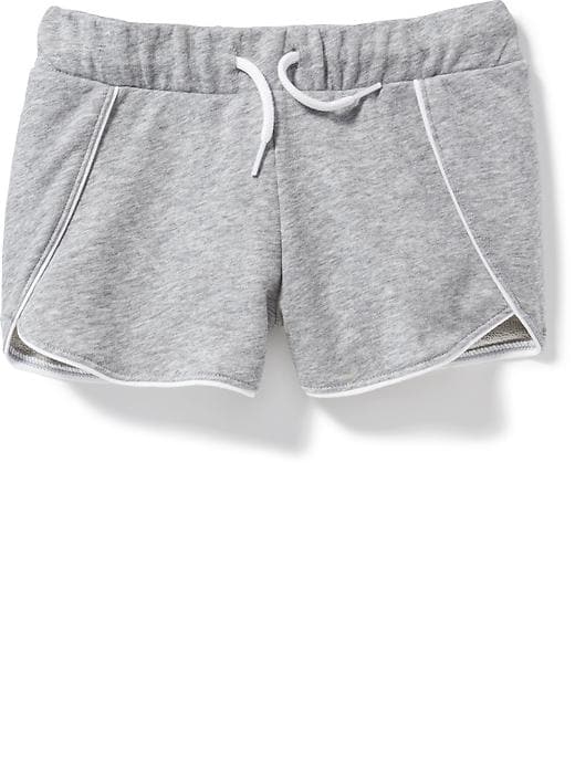 View large product image 1 of 1. French-Terry Tulip-Hem Shorts for Girls
