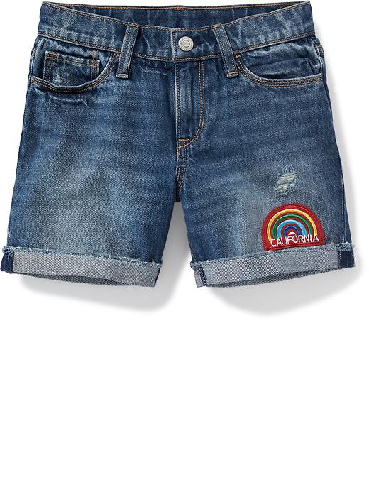 View large product image 1 of 1. Distressed Denim Shorts for Girls