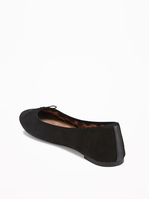 Image number 4 showing, Sueded Classic Ballet Flats for Women