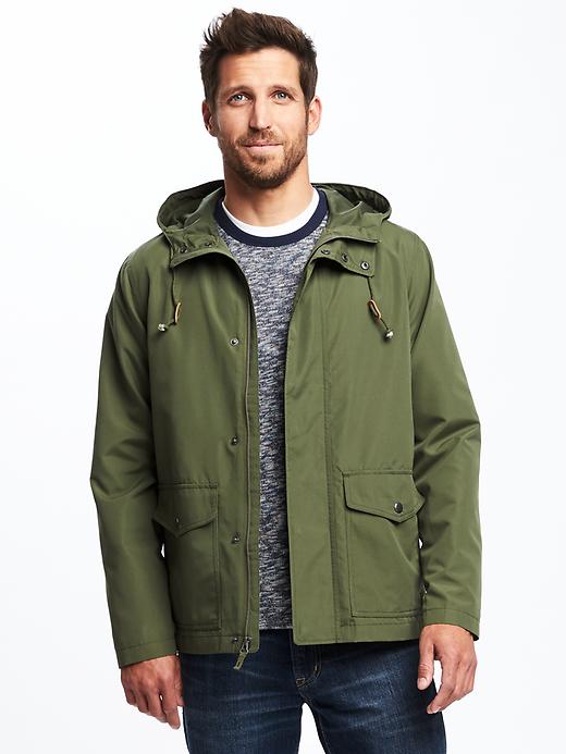 View large product image 1 of 1. Lightweight Hooded Anorak for Men