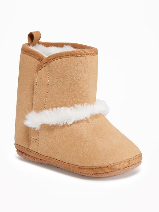View large product image 1 of 1. Sueded Cozy Boots for Baby