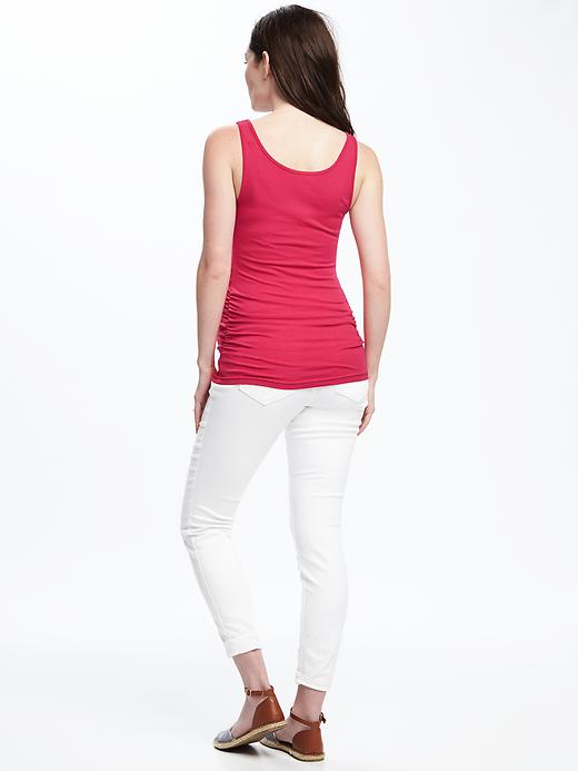 Image number 2 showing, Maternity Shirred Tank