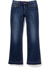 View large product image 3 of 3. Boot-Cut Frayed-Hem Jeans for Girls