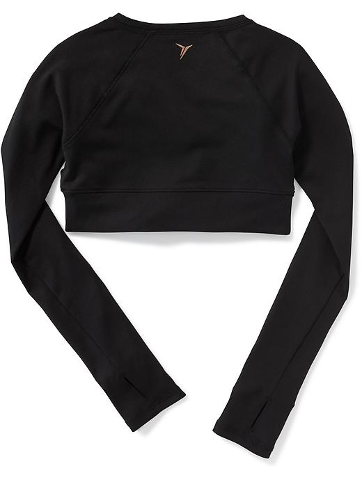 View large product image 2 of 3. Fitted Wrap-Front Shrug for Girls