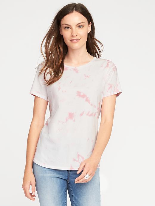 View large product image 1 of 1. EveryWear Curved-Hem Tee for Women