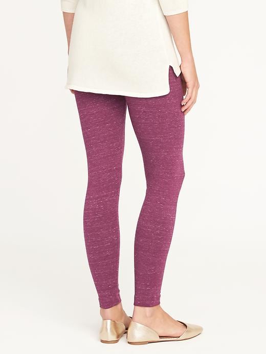 View large product image 2 of 2. Mid-Rise Jersey Leggings For Women