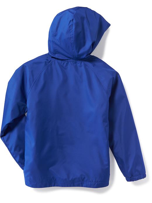 View large product image 2 of 3. Micro Fleece-Lined Hooded Jacket for Boys