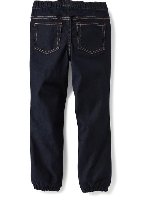 View large product image 2 of 3. Built-In Flex Denim Joggers for Boys