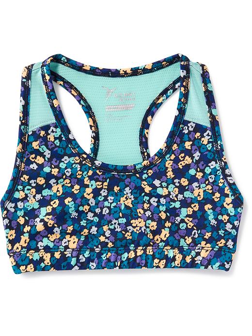 View large product image 1 of 2. Mesh-Racerback Sports Bra for Girls